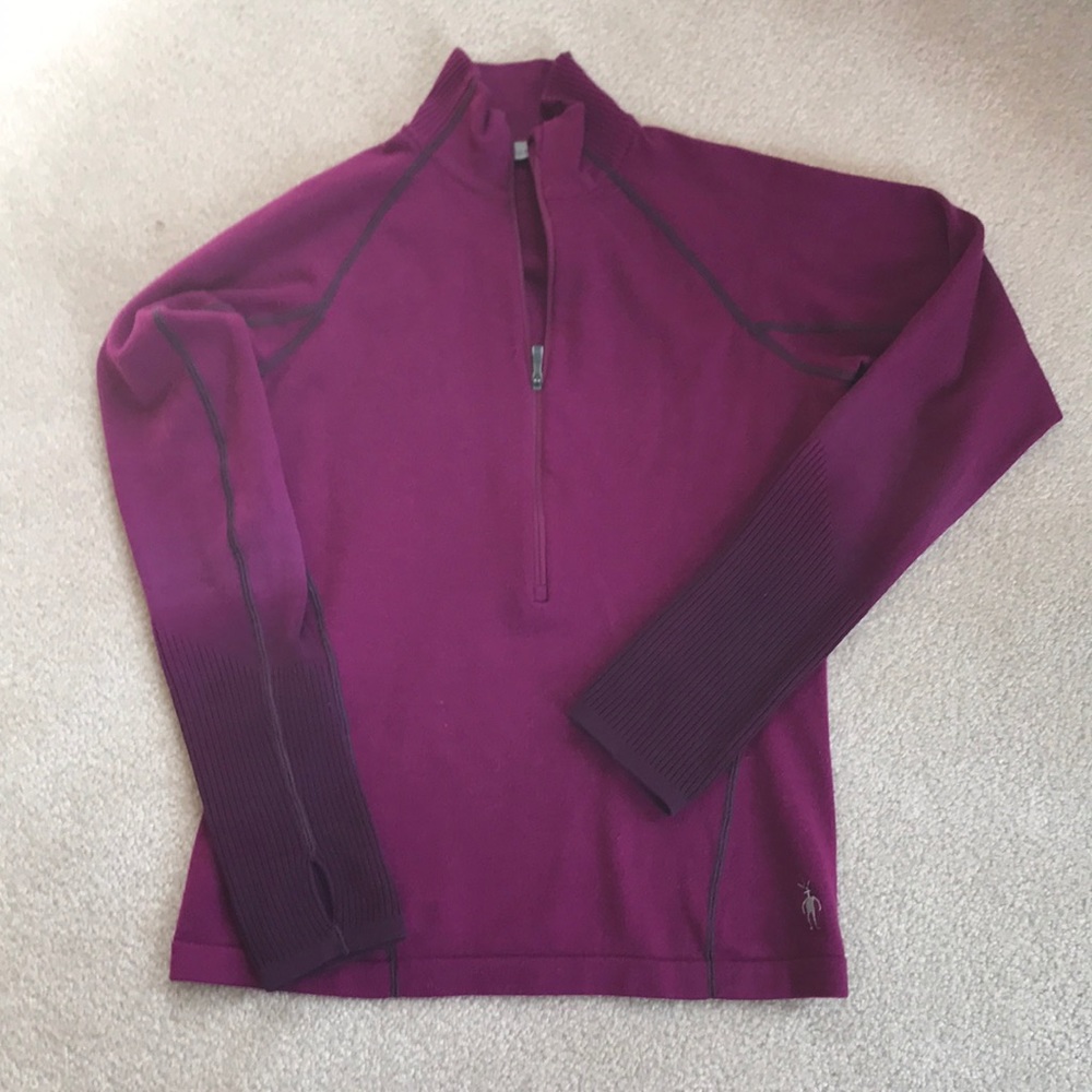 Smart wool 1/2 zip